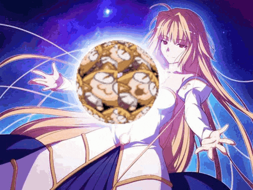 Archetype Earth holding a sphere